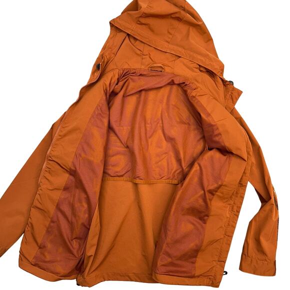 Smoke Rise Men's Nylon Utility Jacket Hood Regular Fit Rust 100% Poly Men Medium - Picture 2 of 15